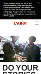 Mobile Screenshot of canon-cee.com